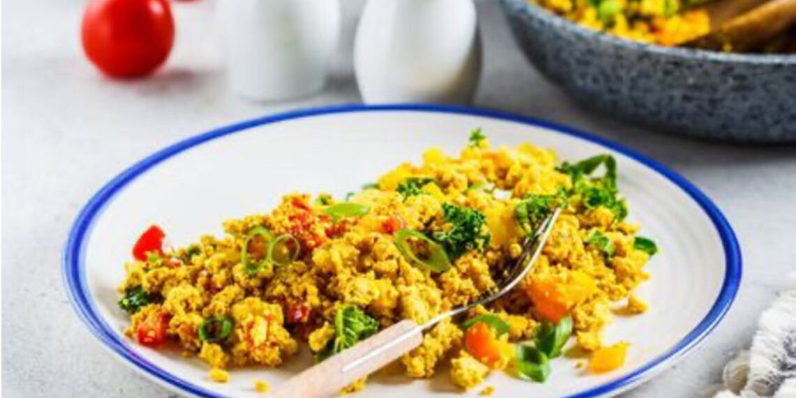 Tofu brouillé vegan