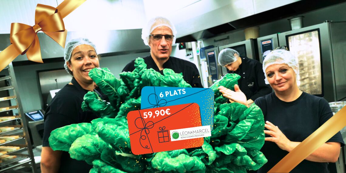 Notre carte cadeau pour la livraison de repas à domicile